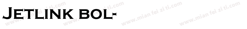 Jetlink bol字体转换